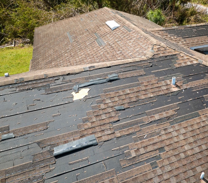 Residential Roof Repair/ damaged roofing