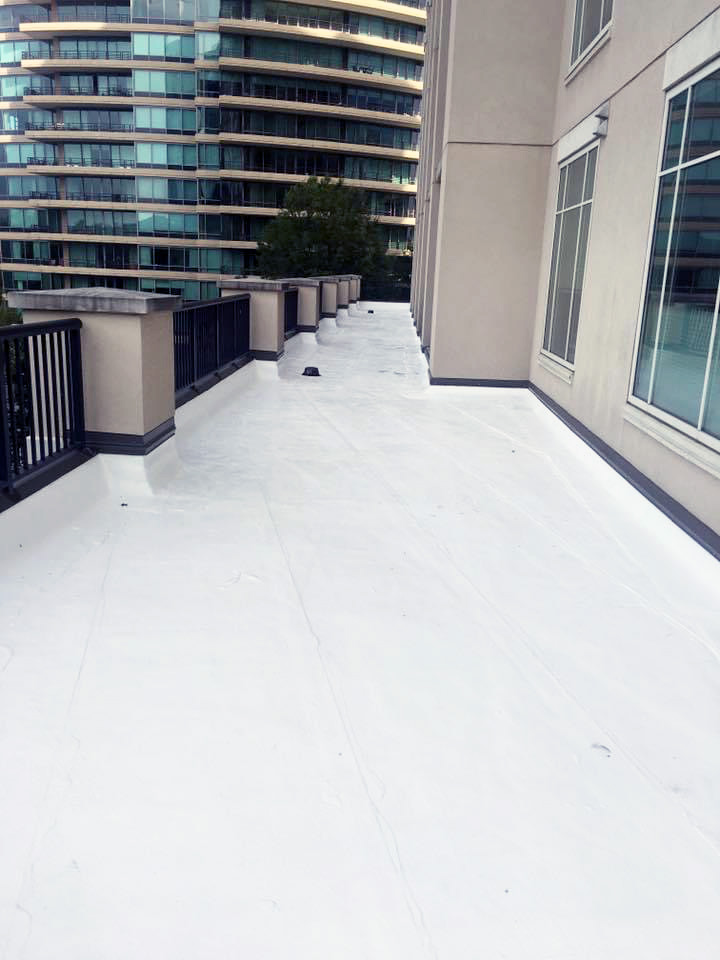 Commercial Apartments flat roof