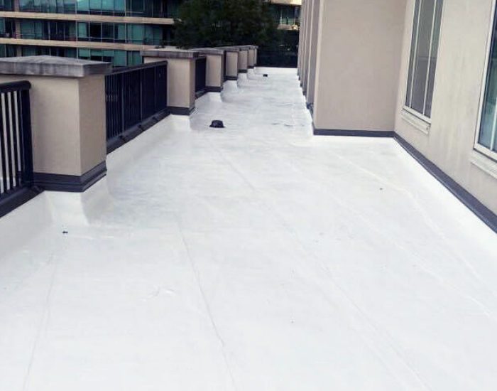 Commercial Apartments flat roof