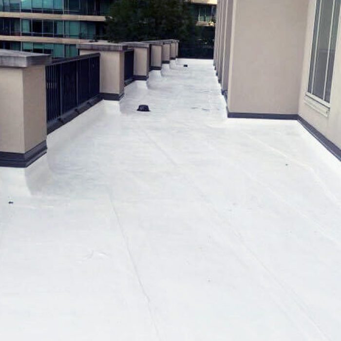 Commercial Apartments flat roof